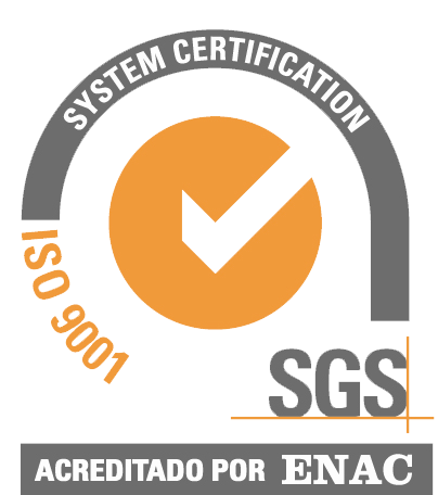 Certificado ISO de empresa dedicada al diseño y ejecución de instalaciones de ventilación, climatización, fontanería, calefacción y gas